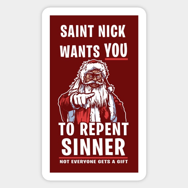 Repent Sticker by AndreusD